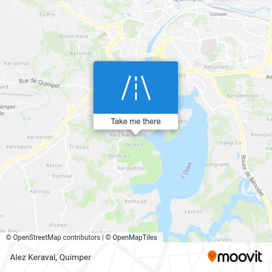 Alez Keraval map