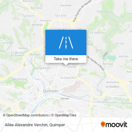 Allée Alexandre Verchin map