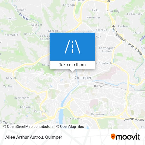 Allée Arthur Autrou map