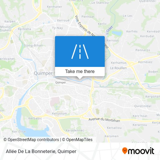 Allée De La Bonneterie map