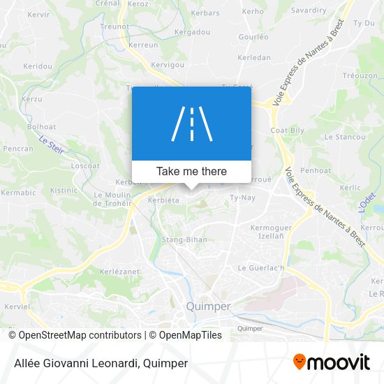 Allée Giovanni Leonardi map