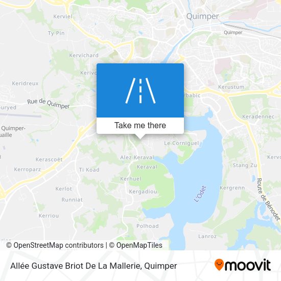 Allée Gustave Briot De La Mallerie map