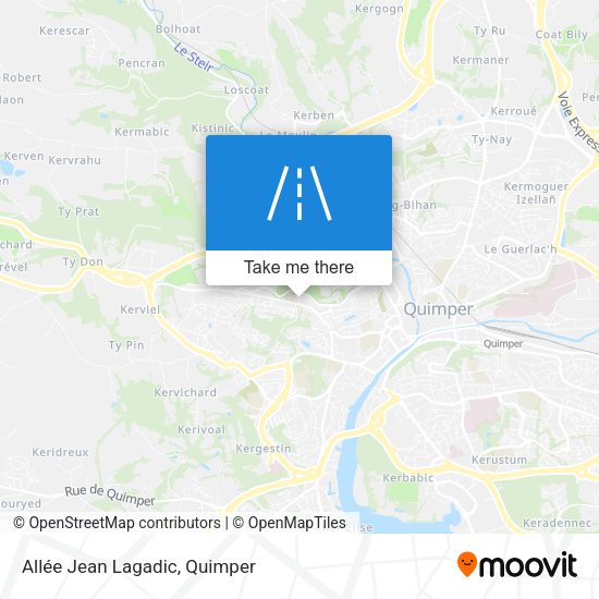 Allée Jean Lagadic map
