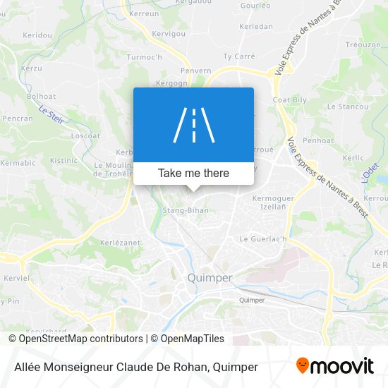 Allée Monseigneur Claude De Rohan map