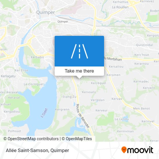 Allée Saint-Samson map