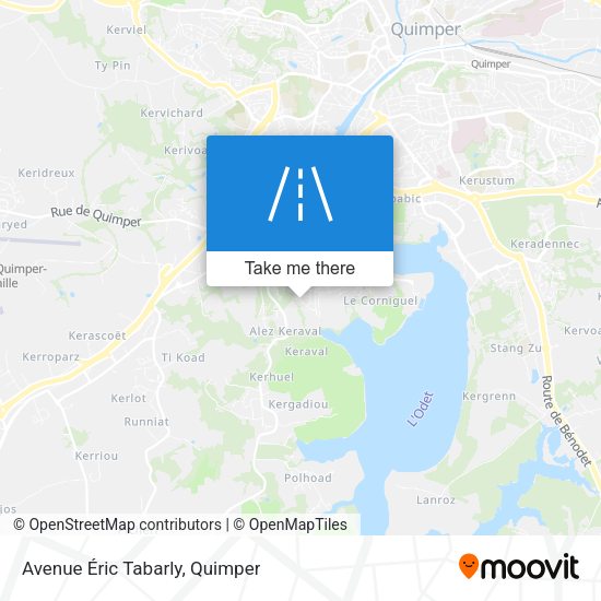 Avenue Éric Tabarly map