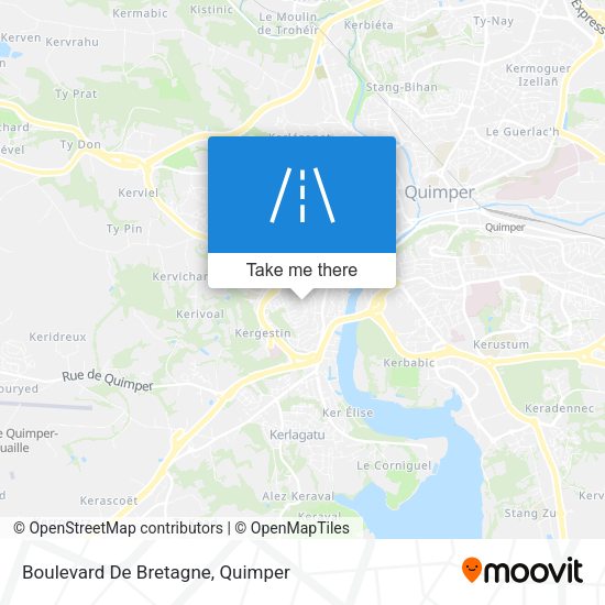 Boulevard De Bretagne map