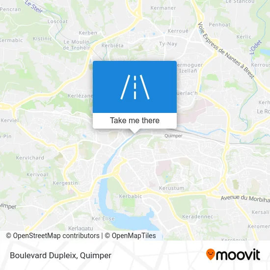 Boulevard Dupleix map