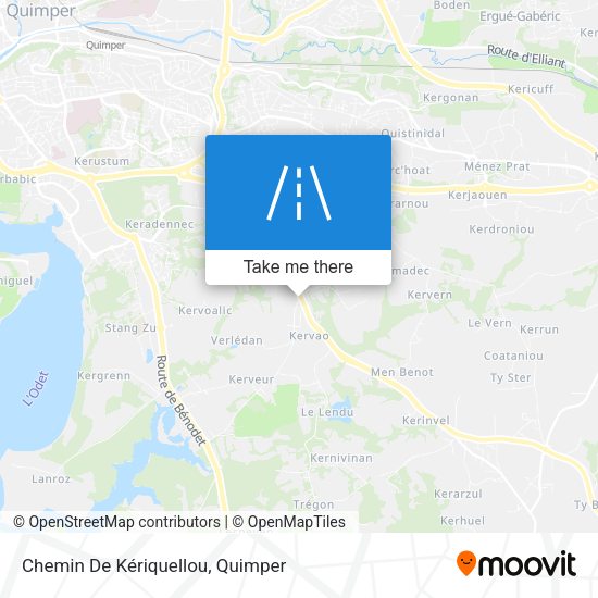 Chemin De Kériquellou map