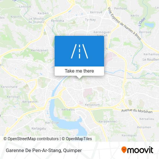 Garenne De Pen-Ar-Stang map