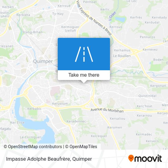 Impasse Adolphe Beaufrère map