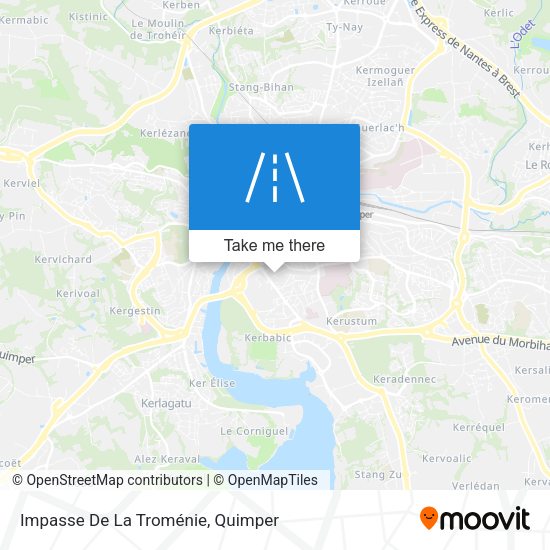 Impasse De La Troménie map