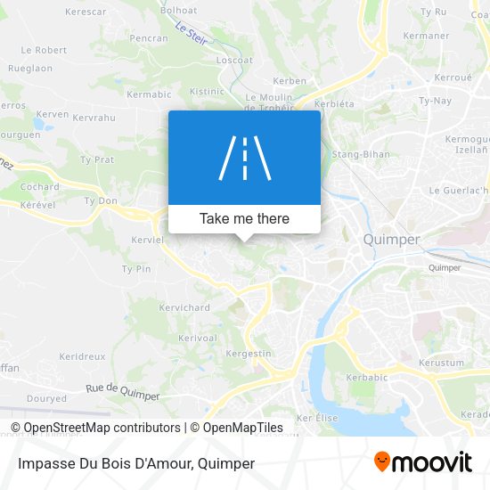 Impasse Du Bois D'Amour map