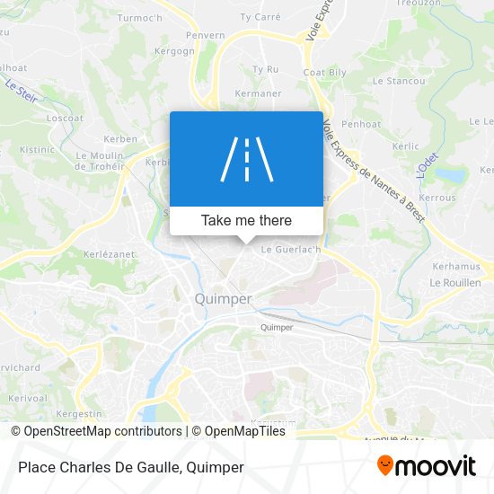Place Charles De Gaulle map