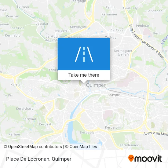 Place De Locronan map