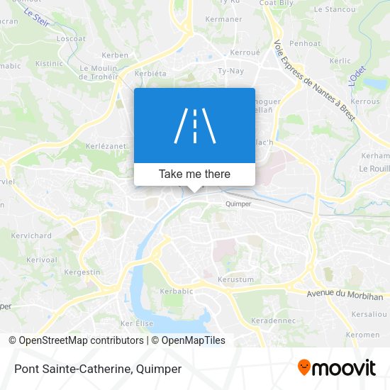 Pont Sainte-Catherine map