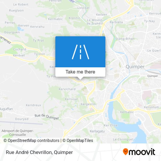 Rue André Chevrillon map