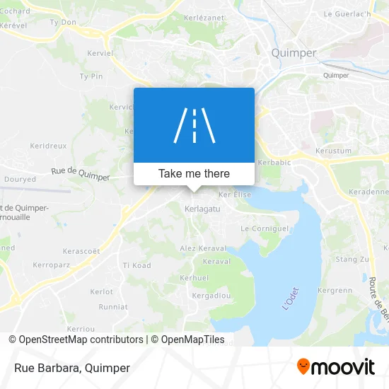 Rue Barbara map