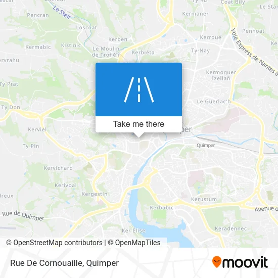 Rue De Cornouaille map
