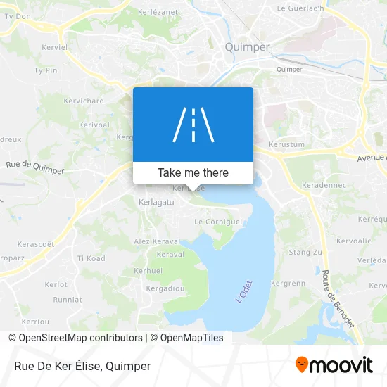 Rue De Ker Élise map