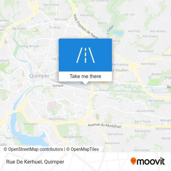 Rue De Kerhuel map