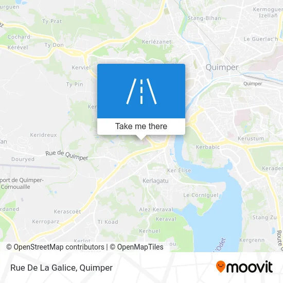 Rue De La Galice map