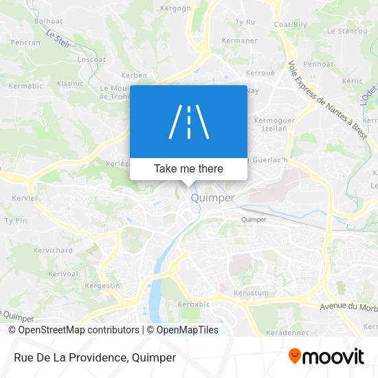 Rue De La Providence map