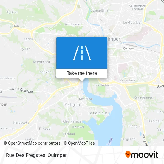 Rue Des Frégates map