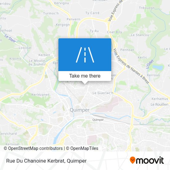 Rue Du Chanoine Kerbrat map