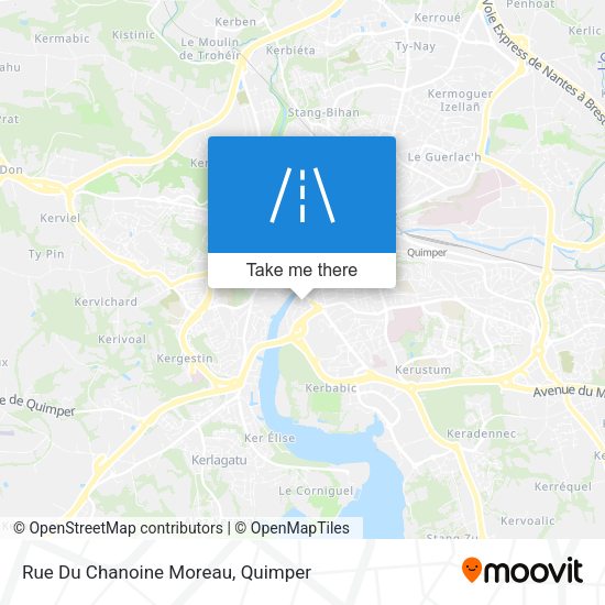 Rue Du Chanoine Moreau map