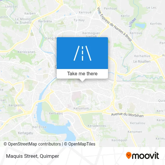 Rue Du Maquis map