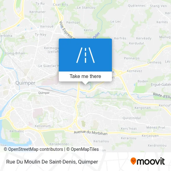 Rue Du Moulin De Saint-Denis map
