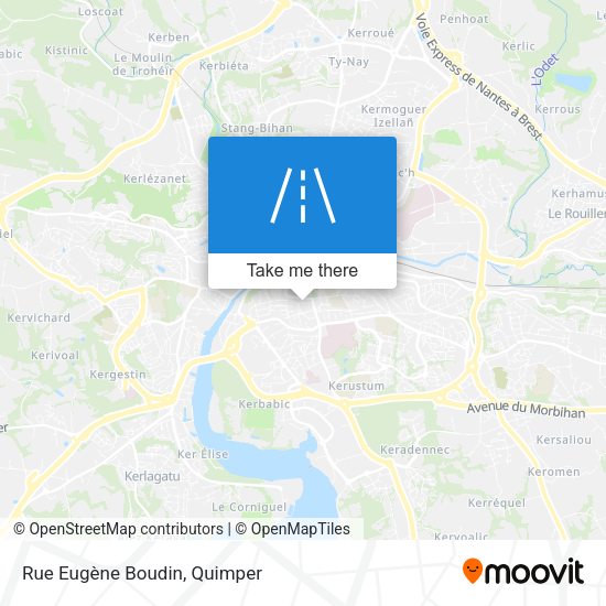Rue Eugène Boudin map