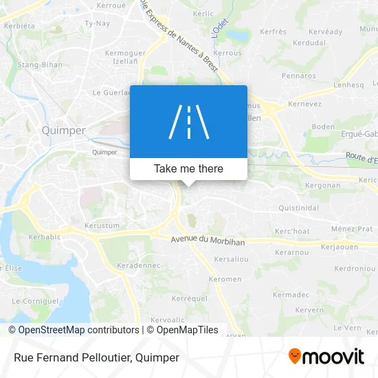 Rue Fernand Pelloutier map