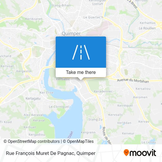 Rue François Muret De Pagnac map