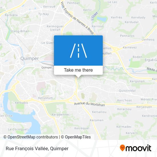Rue François Vallée map
