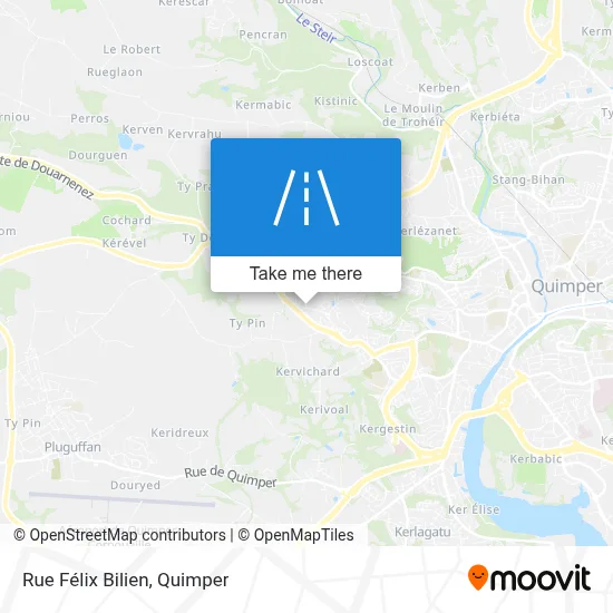 Rue Félix Bilien map