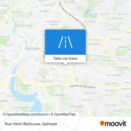 Rue Henri Barbusse map