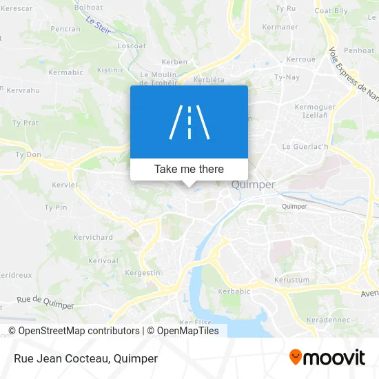 Rue Jean Cocteau map