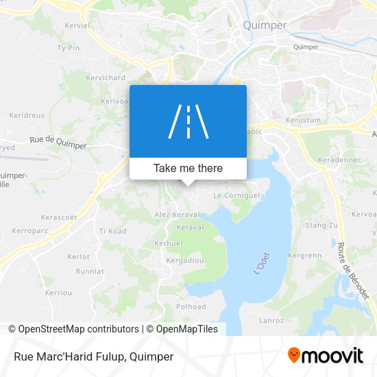 Rue Marc'Harid Fulup map