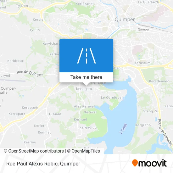 Rue Paul Alexis Robic map