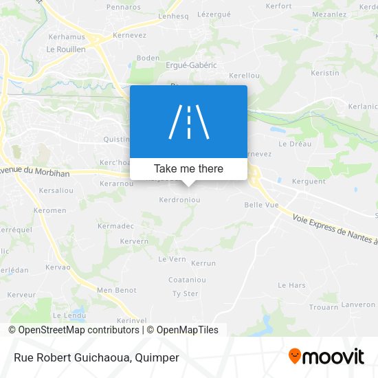 Rue Robert Guichaoua map