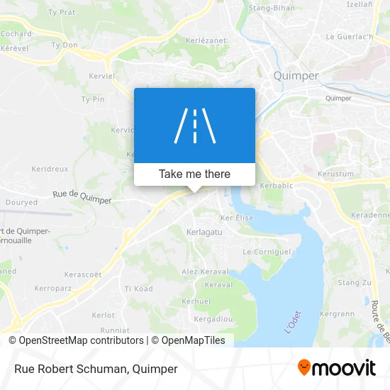 Rue Robert Schuman map