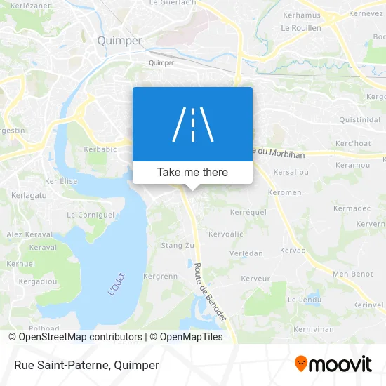 Rue Saint-Paterne map