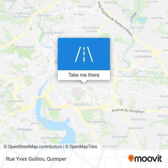 Rue Yves Guillou map