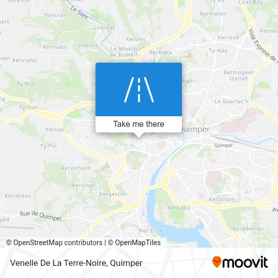 Venelle De La Terre-Noire map