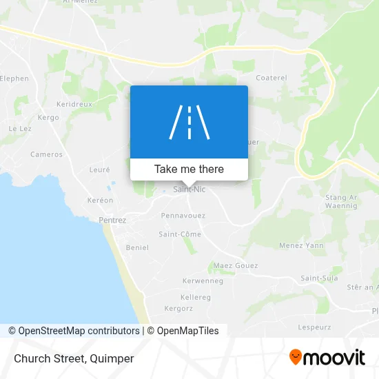 Rue De L'Église map