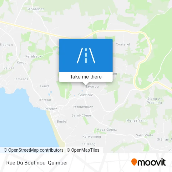 Rue Du Boutinou map
