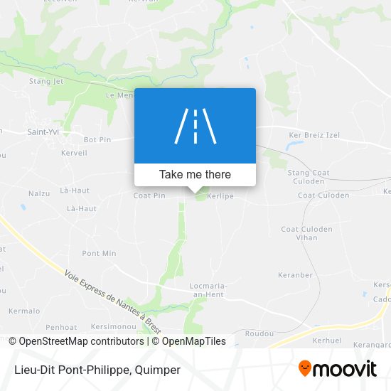 Lieu-Dit Pont-Philippe map