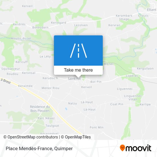 Place Mendès-France map